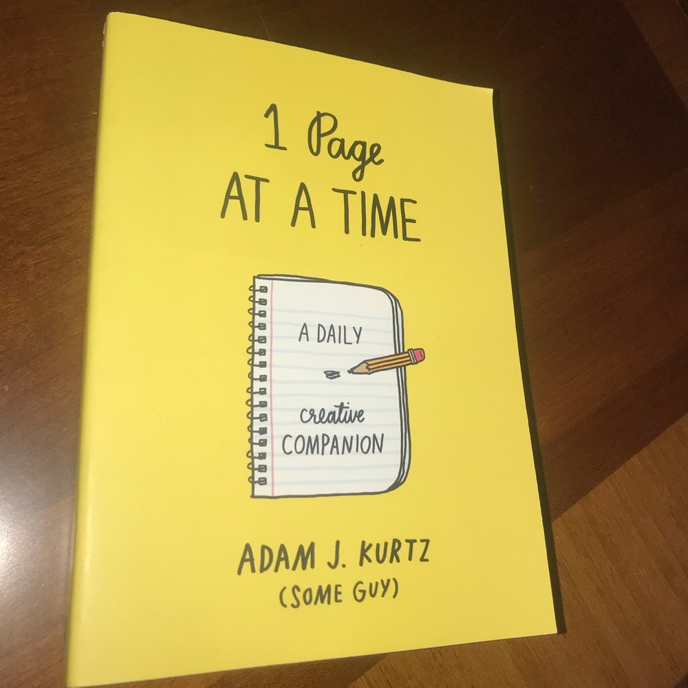One page at a time book